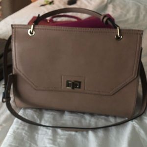 Dusty pink purse